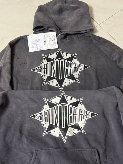 SAINT Mxxxxxx 24FW x Denim Tears DT_Hoodie "Black"