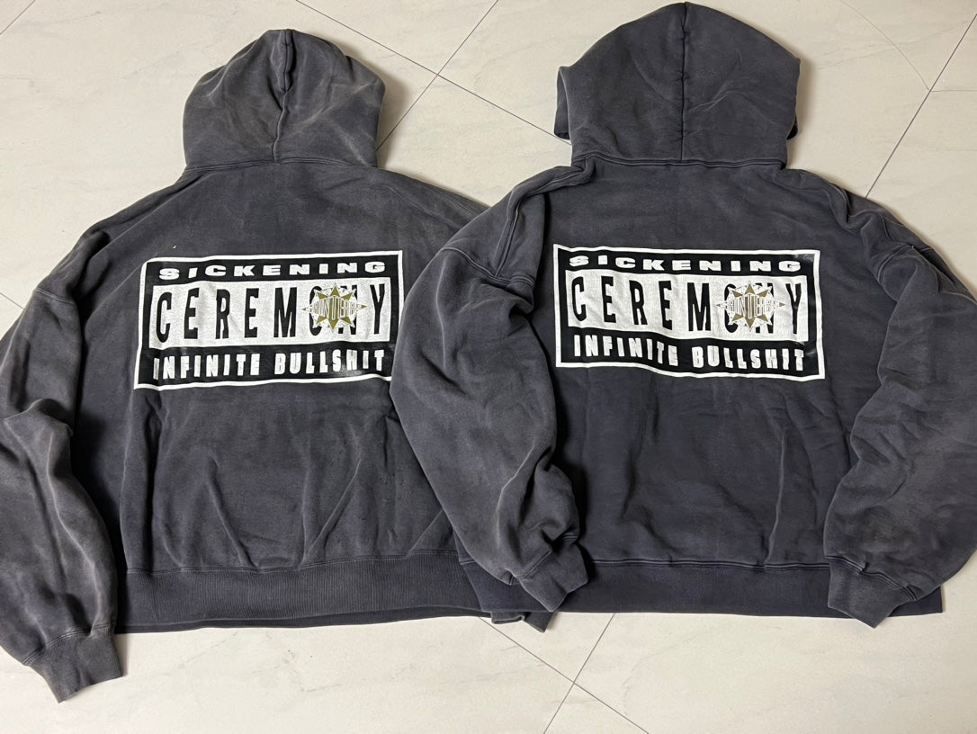 SAINT Mxxxxxx 24FW x Denim Tears DT_Hoodie "Black"