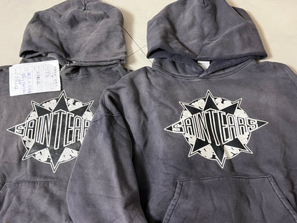 SAINT Mxxxxxx 24FW x Denim Tears DT_Hoodie "Black"