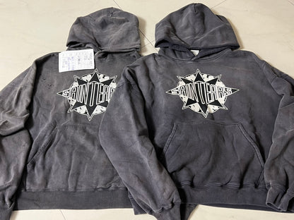 SAINT Mxxxxxx 24FW x Denim Tears DT_Hoodie "Black"