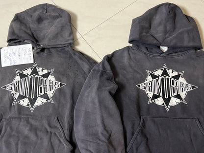 SAINT Mxxxxxx 24FW x Denim Tears DT_Hoodie "Black"
