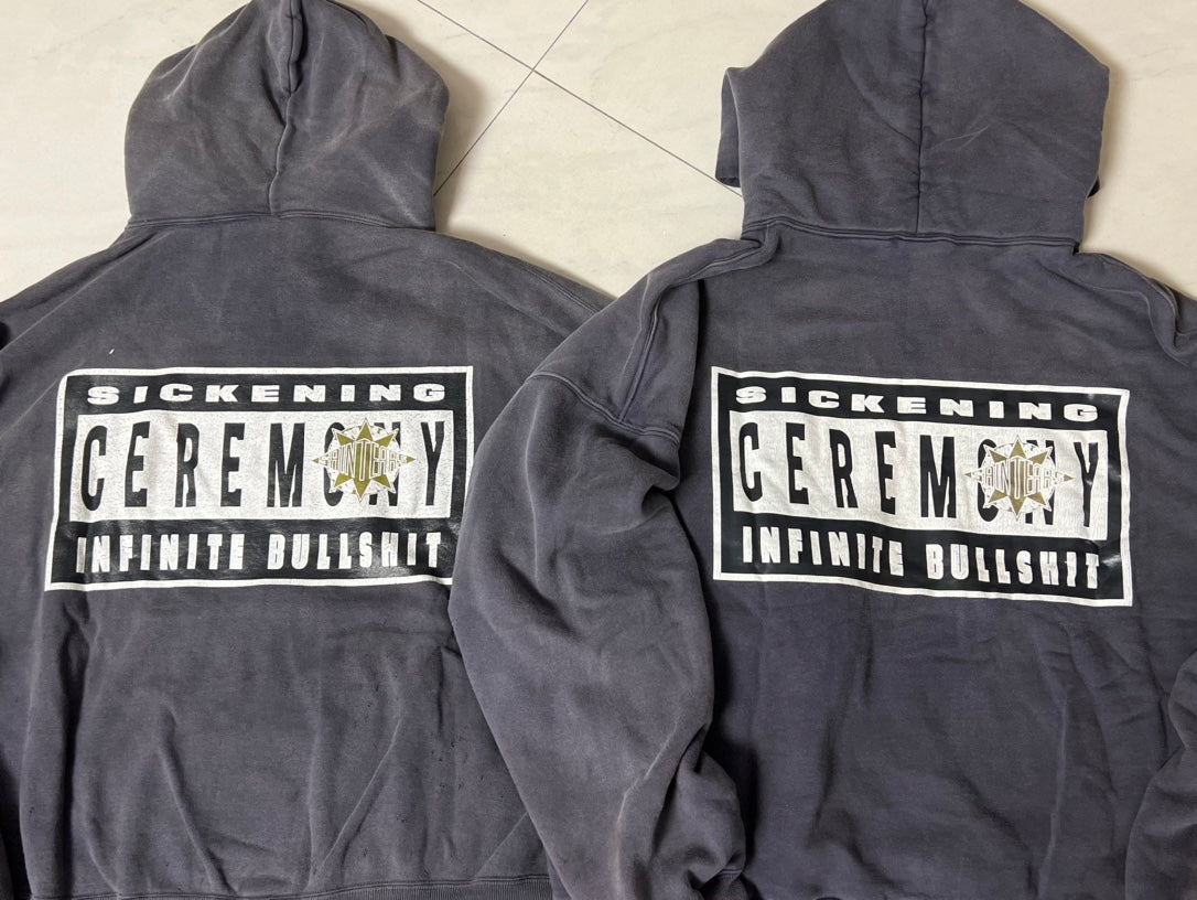 SAINT Mxxxxxx 24FW x Denim Tears DT_Hoodie "Black"