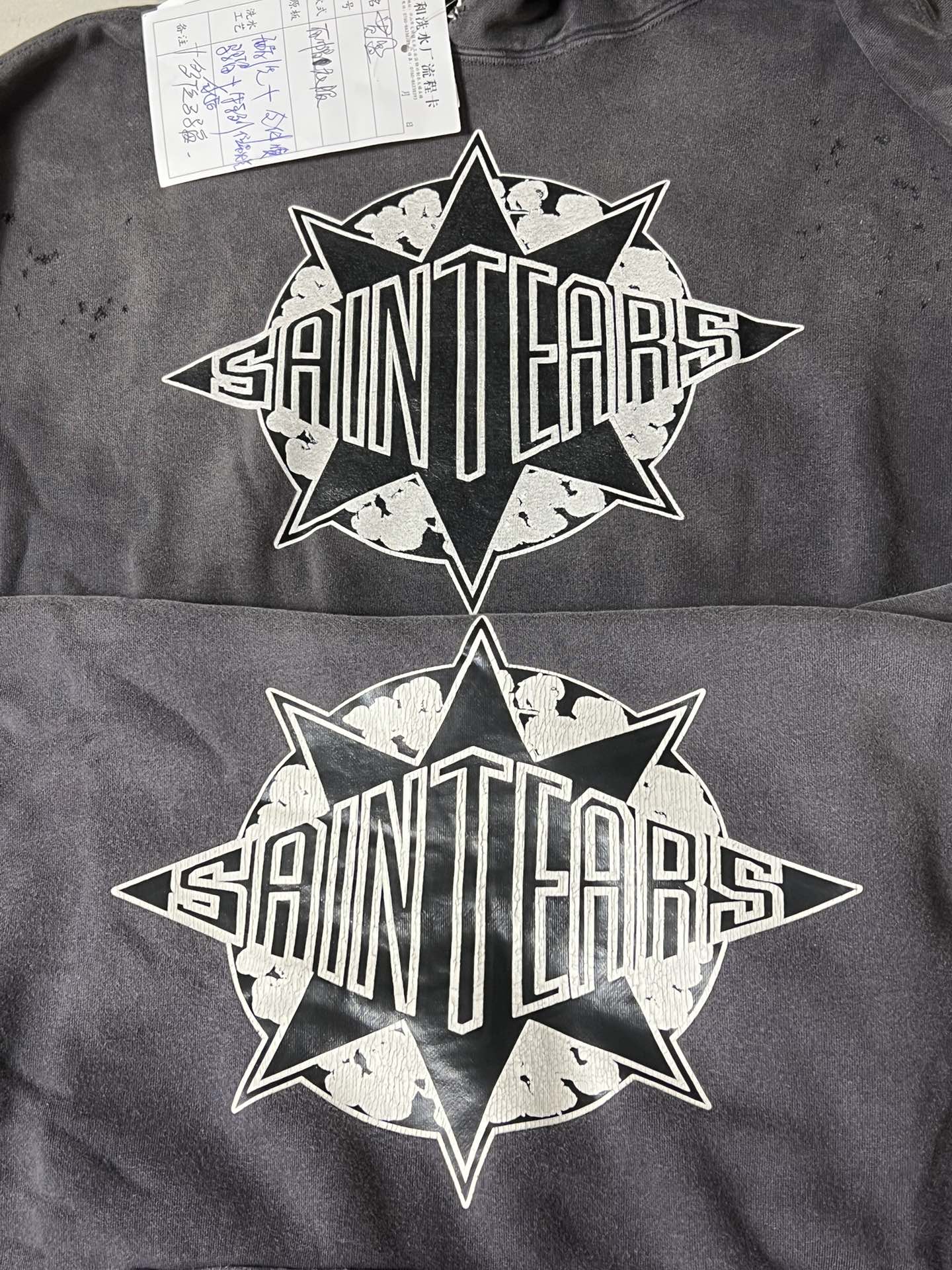 SAINT Mxxxxxx 24FW x Denim Tears DT_Hoodie "Black"
