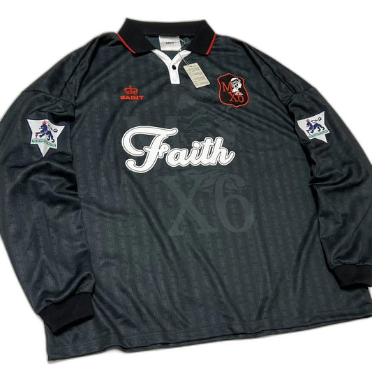 SAINT Mxxxxxx Soccer Shirt Faith "Black"