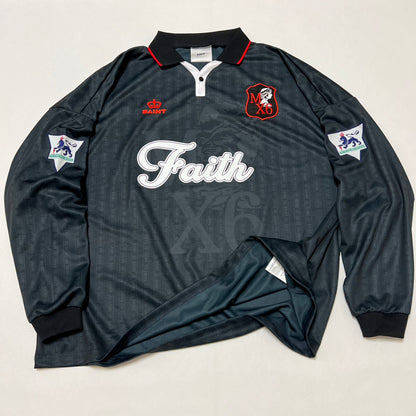 SAINT Mxxxxxx Soccer Shirt Faith "Black"