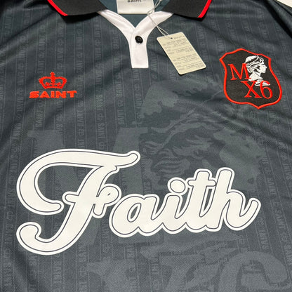 SAINT Mxxxxxx Soccer Shirt Faith "Black"