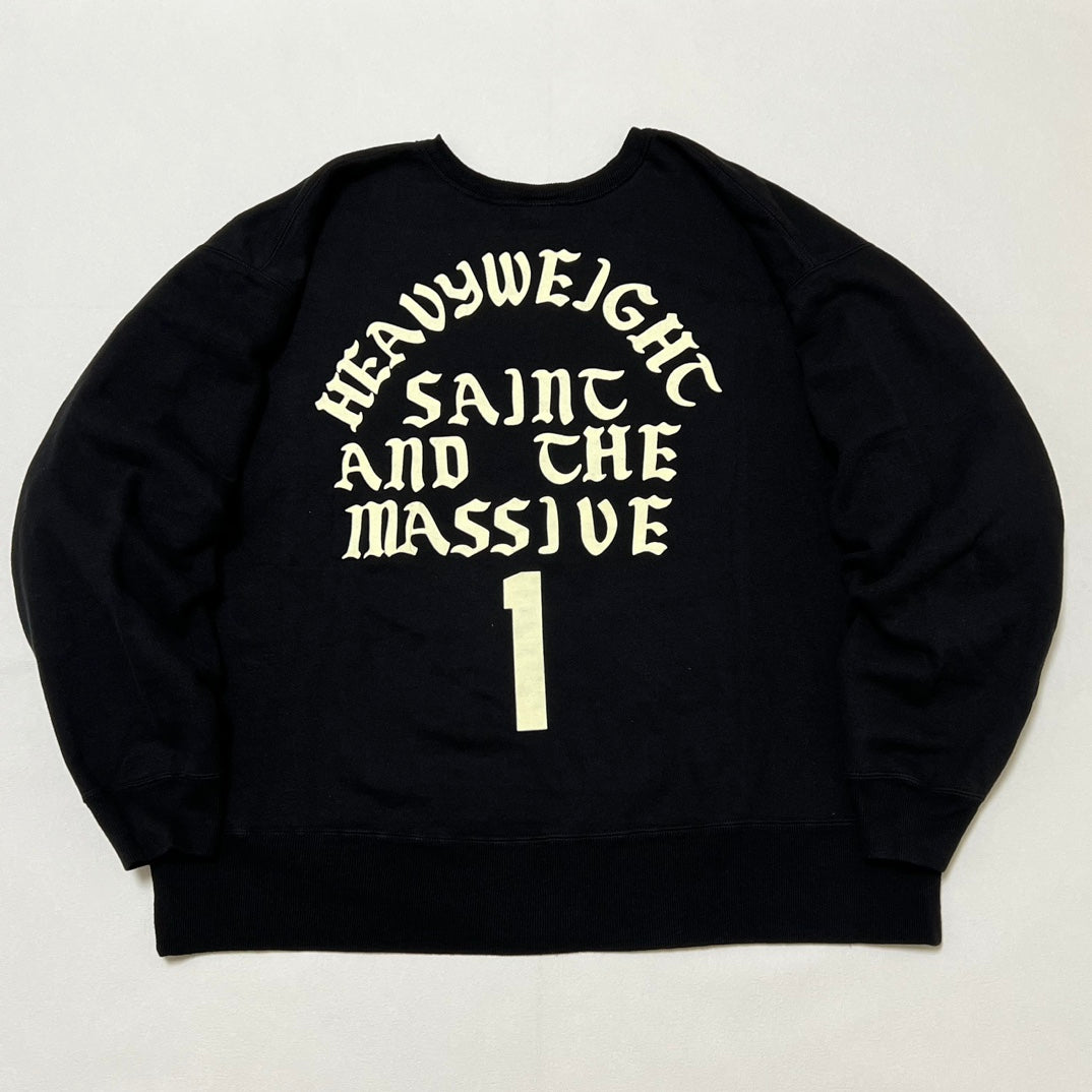 SAINT Mxxxxxx  Logo crew neck sweatshirt