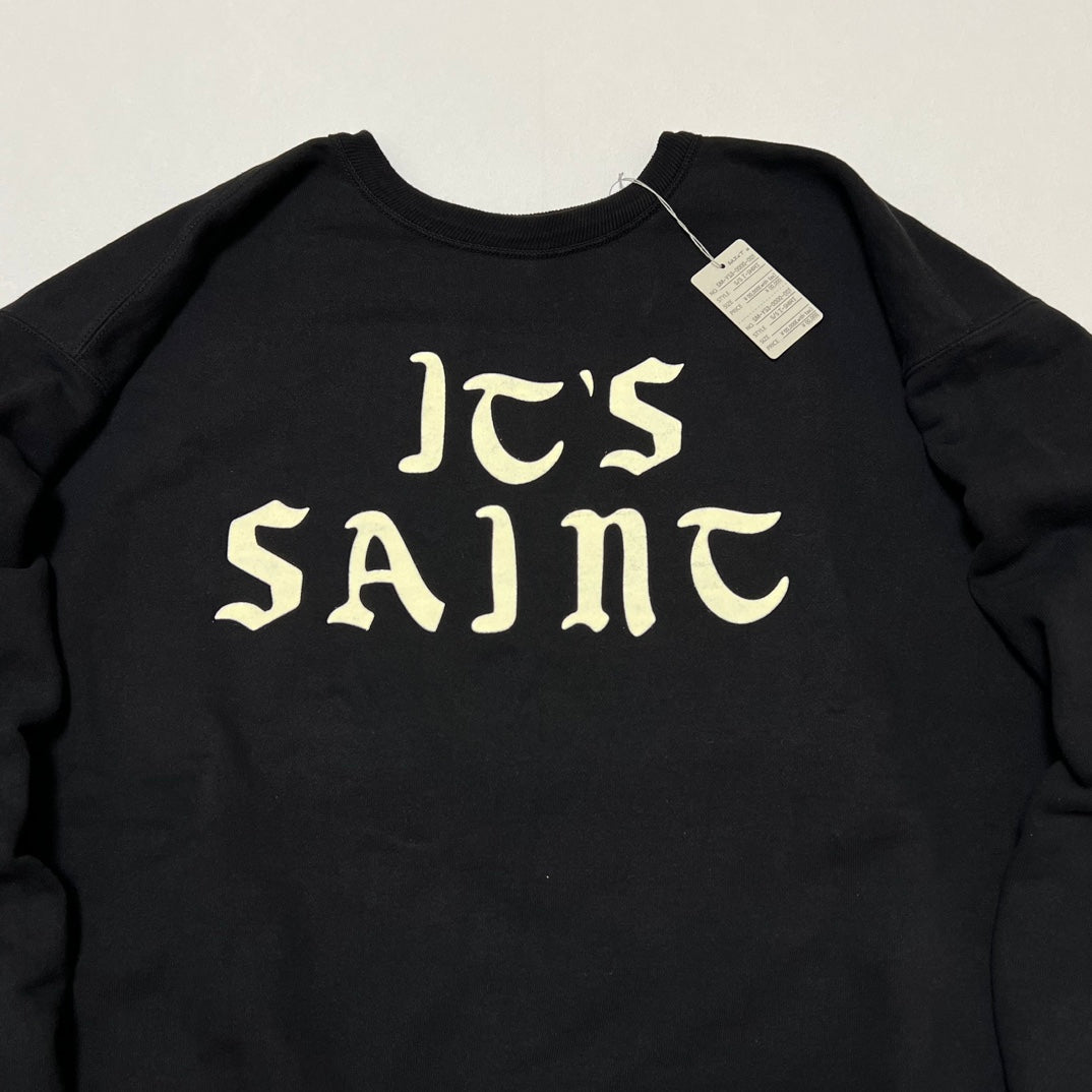 SAINT Mxxxxxx  Logo crew neck sweatshirt