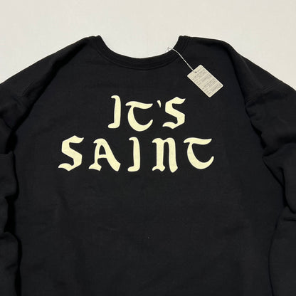 SAINT Mxxxxxx  Logo crew neck sweatshirt