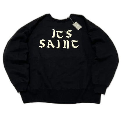 SAINT Mxxxxxx  Logo crew neck sweatshirt