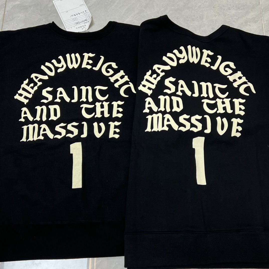 SAINT Mxxxxxx  Logo crew neck sweatshirt