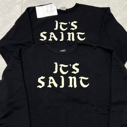 SAINT Mxxxxxx  Logo crew neck sweatshirt