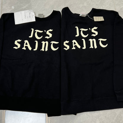 SAINT Mxxxxxx  Logo crew neck sweatshirt