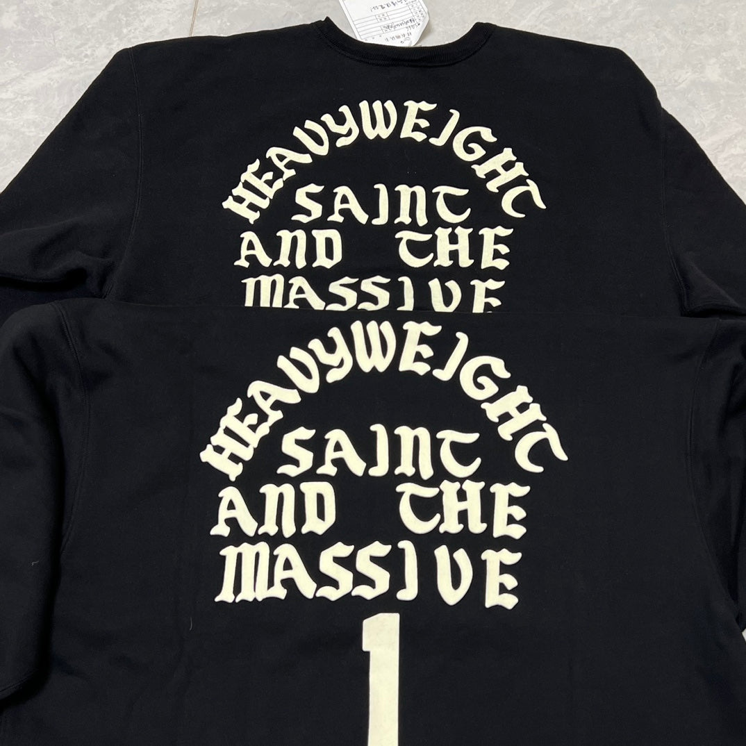 SAINT Mxxxxxx  Logo crew neck sweatshirt