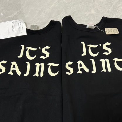 SAINT Mxxxxxx  Logo crew neck sweatshirt