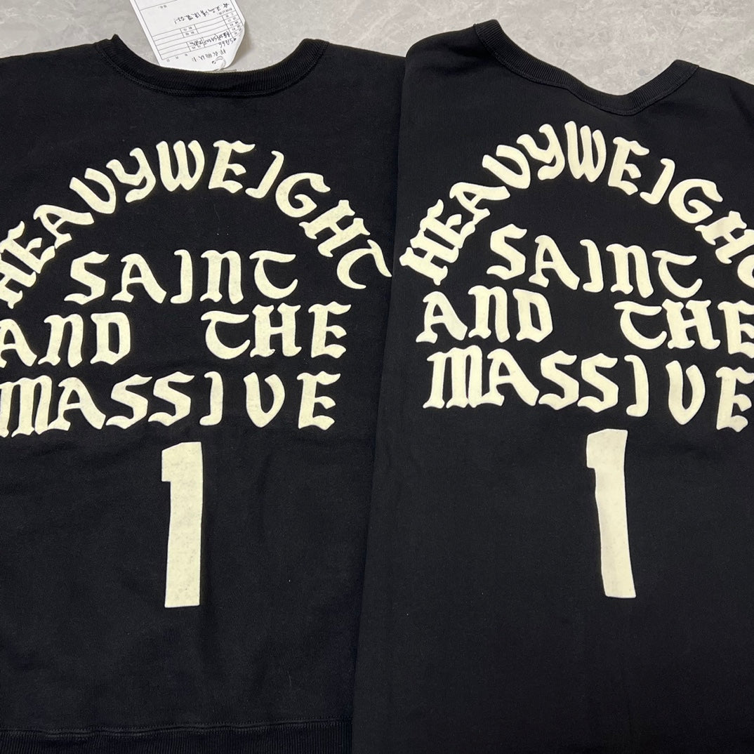 SAINT Mxxxxxx  Logo crew neck sweatshirt