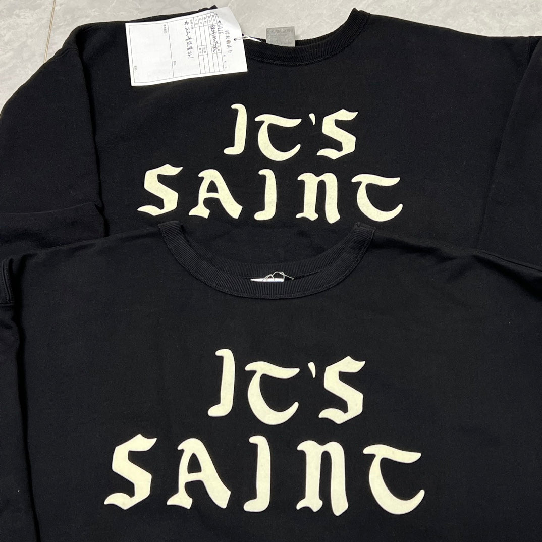 SAINT Mxxxxxx  Logo crew neck sweatshirt