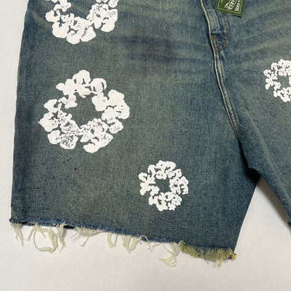 DENIM TEARS x LEVI'S Dirty Wash Wreath Short "Light Wash"