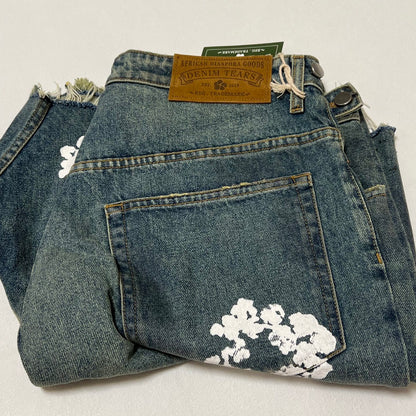 DENIM TEARS x LEVI'S Dirty Wash Wreath Short "Light Wash"