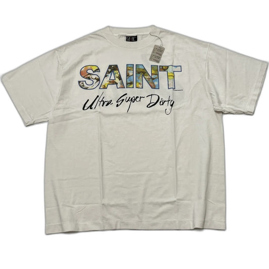 SAINT Mxxxxxx SS Tee_Super Dirty "White"
