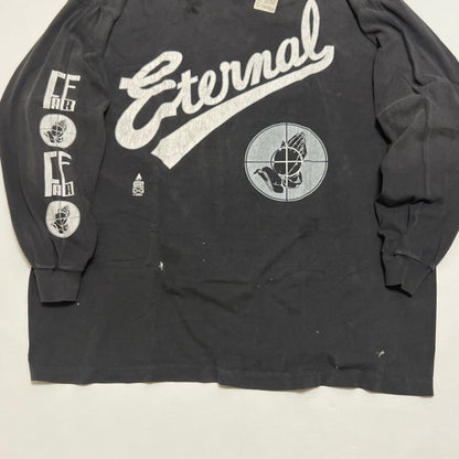 SAINT Mxxxxxx x FEAR OF GOD LS Tee "Black"
