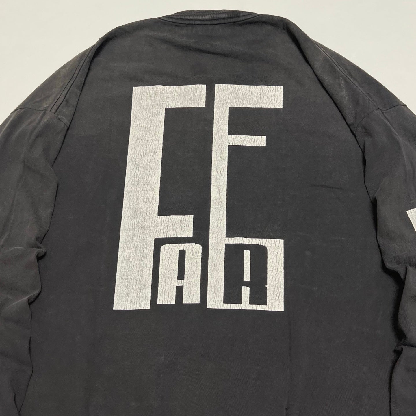SAINT Mxxxxxx x FEAR OF GOD LS Tee "Black"