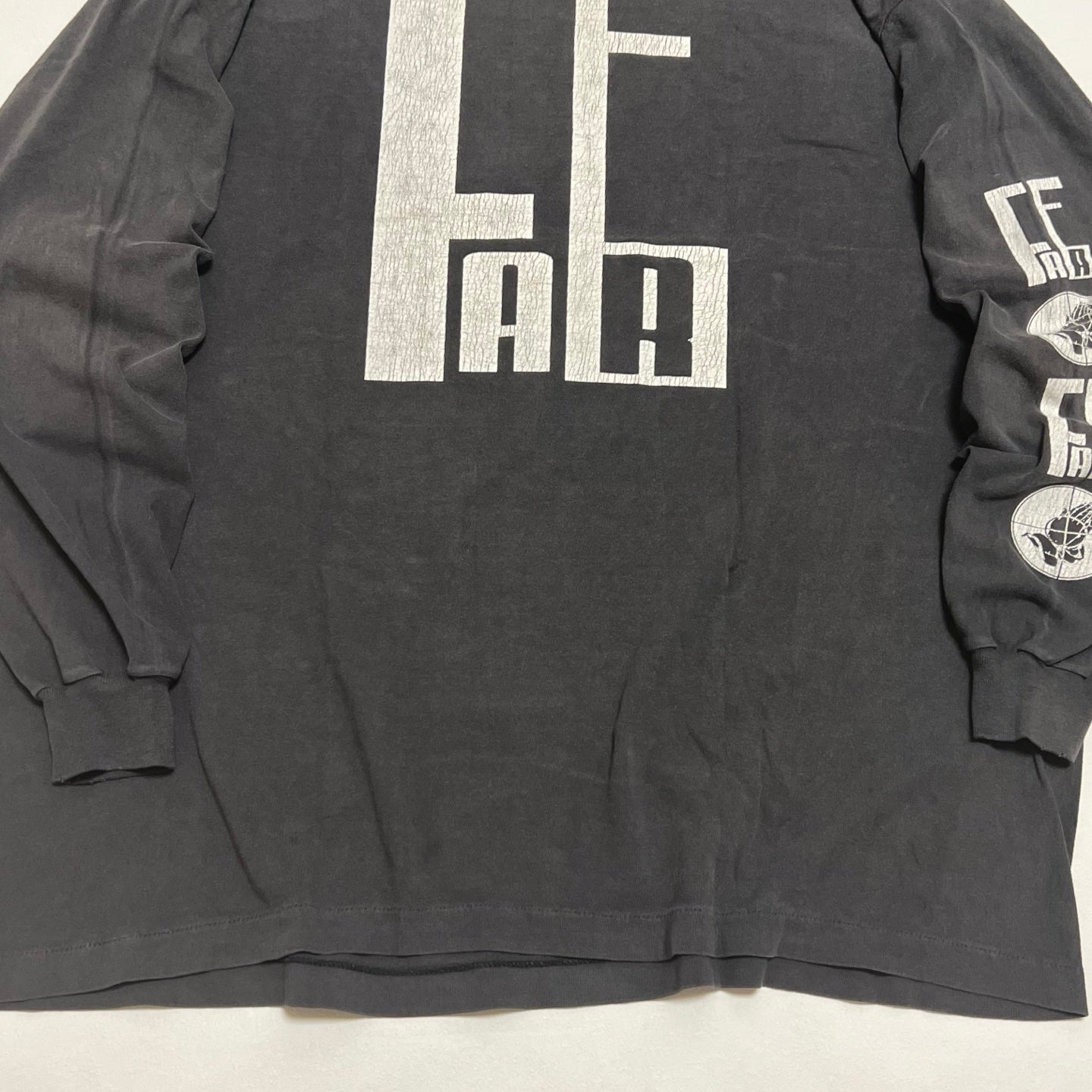 SAINT Mxxxxxx x FEAR OF GOD LS Tee "Black"