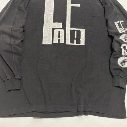 SAINT Mxxxxxx x FEAR OF GOD LS Tee "Black"