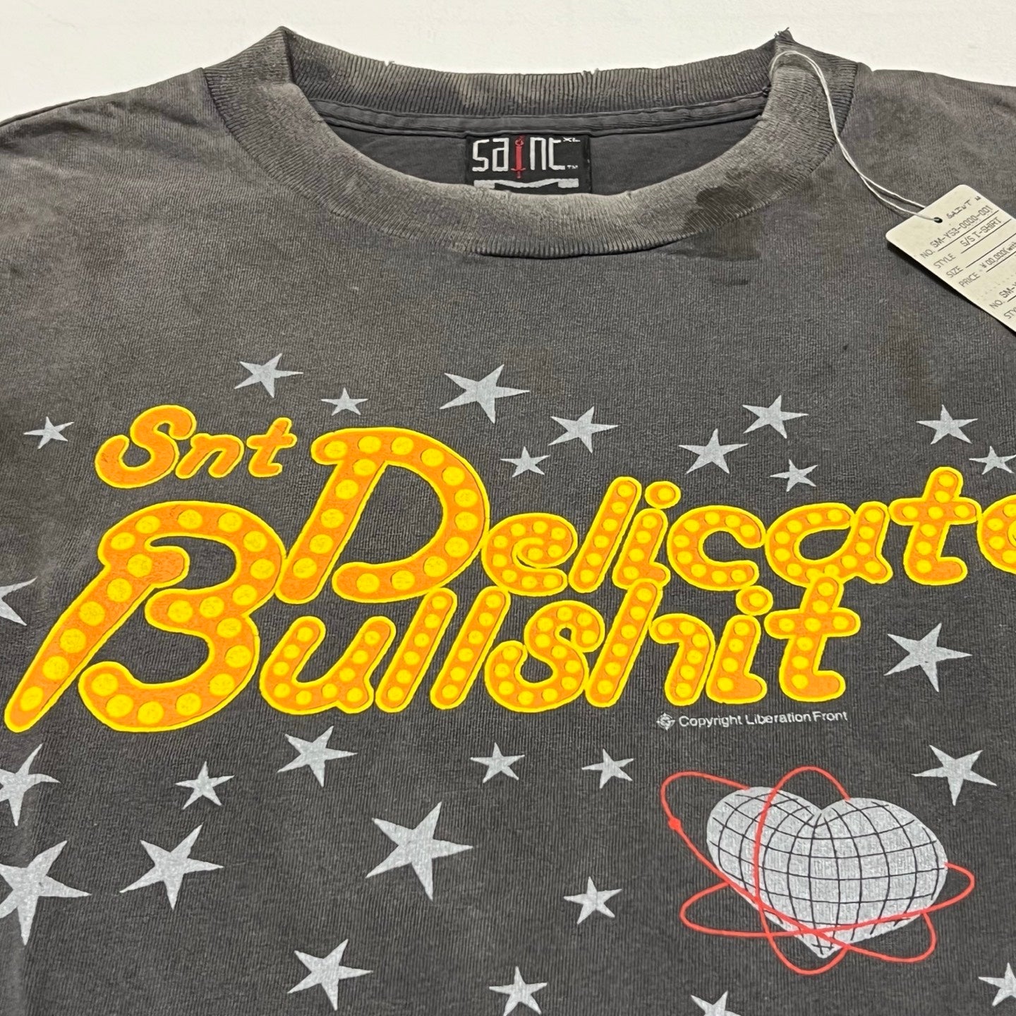 SAINT M×××××× Saint Michael DELICATE BULLSHIT SS TEE