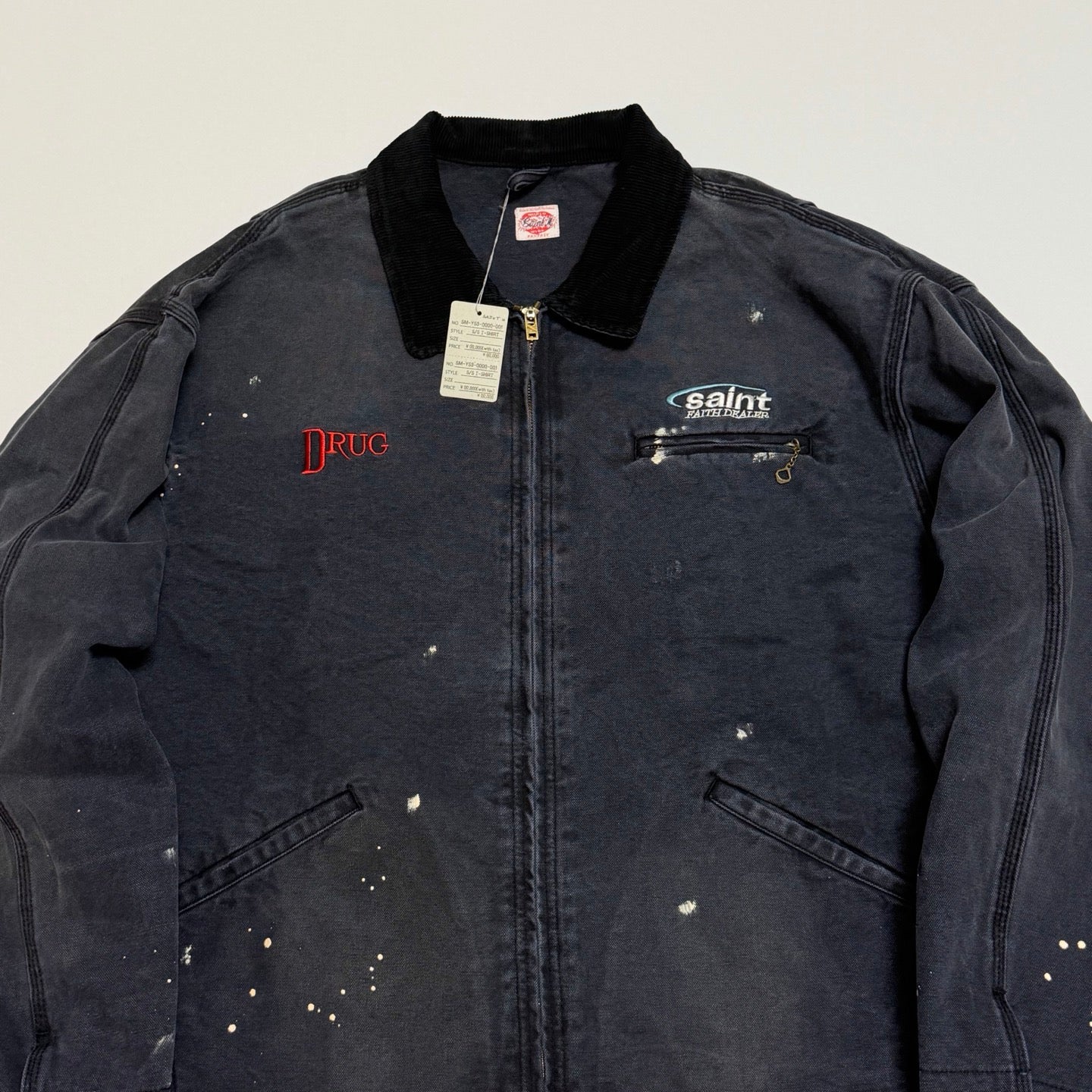SAINT Mxxxxxx DETROIT JACKET/DRUG/BLACK