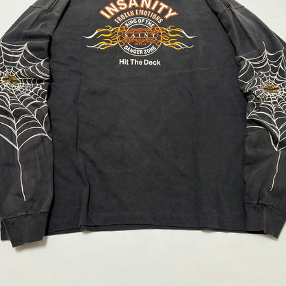 SAINT Mxxxxxx × TEFLON DISCO L/S TEE INSANITY
