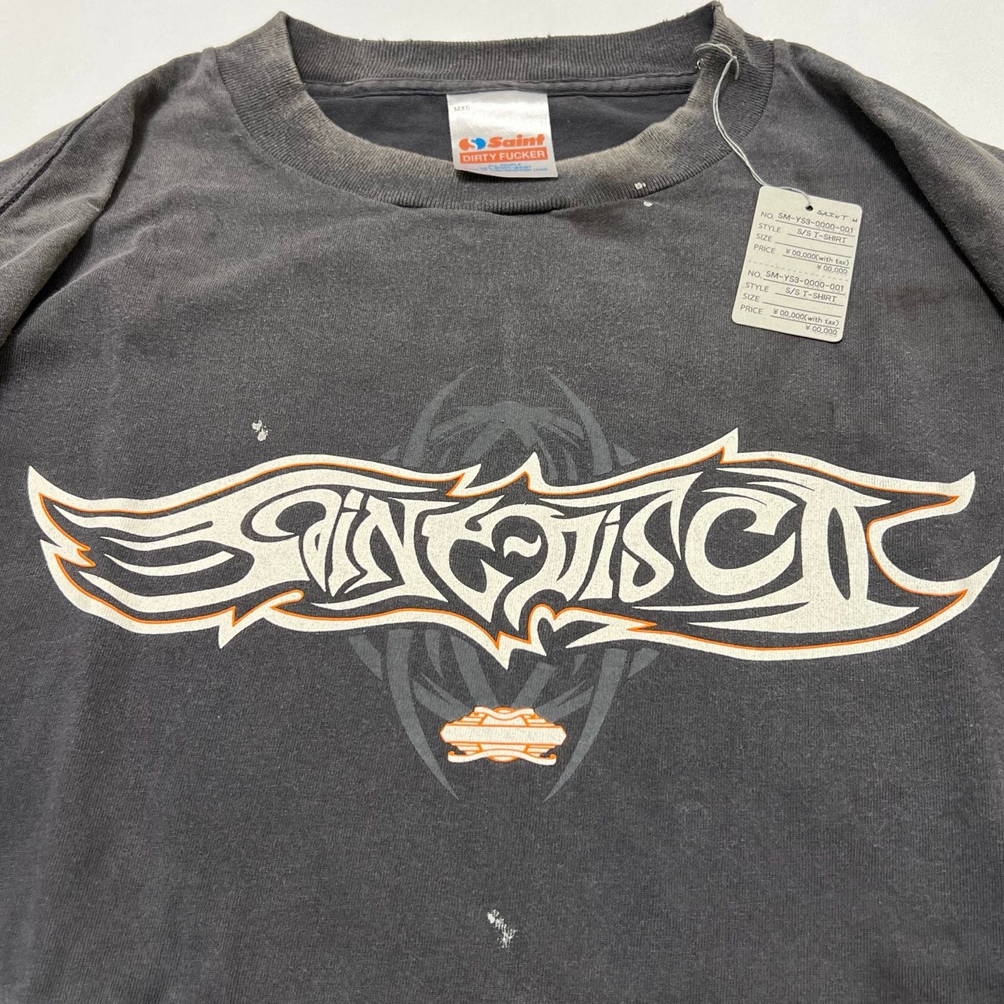 SAINT Mxxxxxx × TEFLON DISCO L/S TEE INSANITY