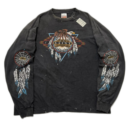 SAINT Mxxxxxx × TEFLON DISCO L/S TEE SAINT DISCO SAINT DISCO