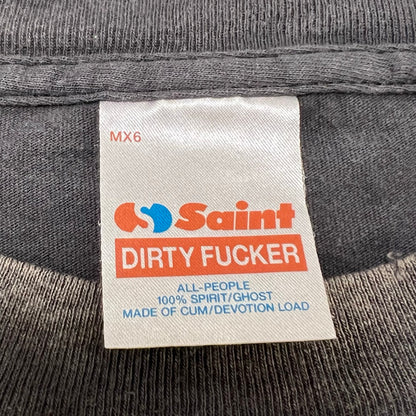 SAINT Mxxxxxx × TEFLON DISCO L/S TEE SAINT DISCO SAINT DISCO