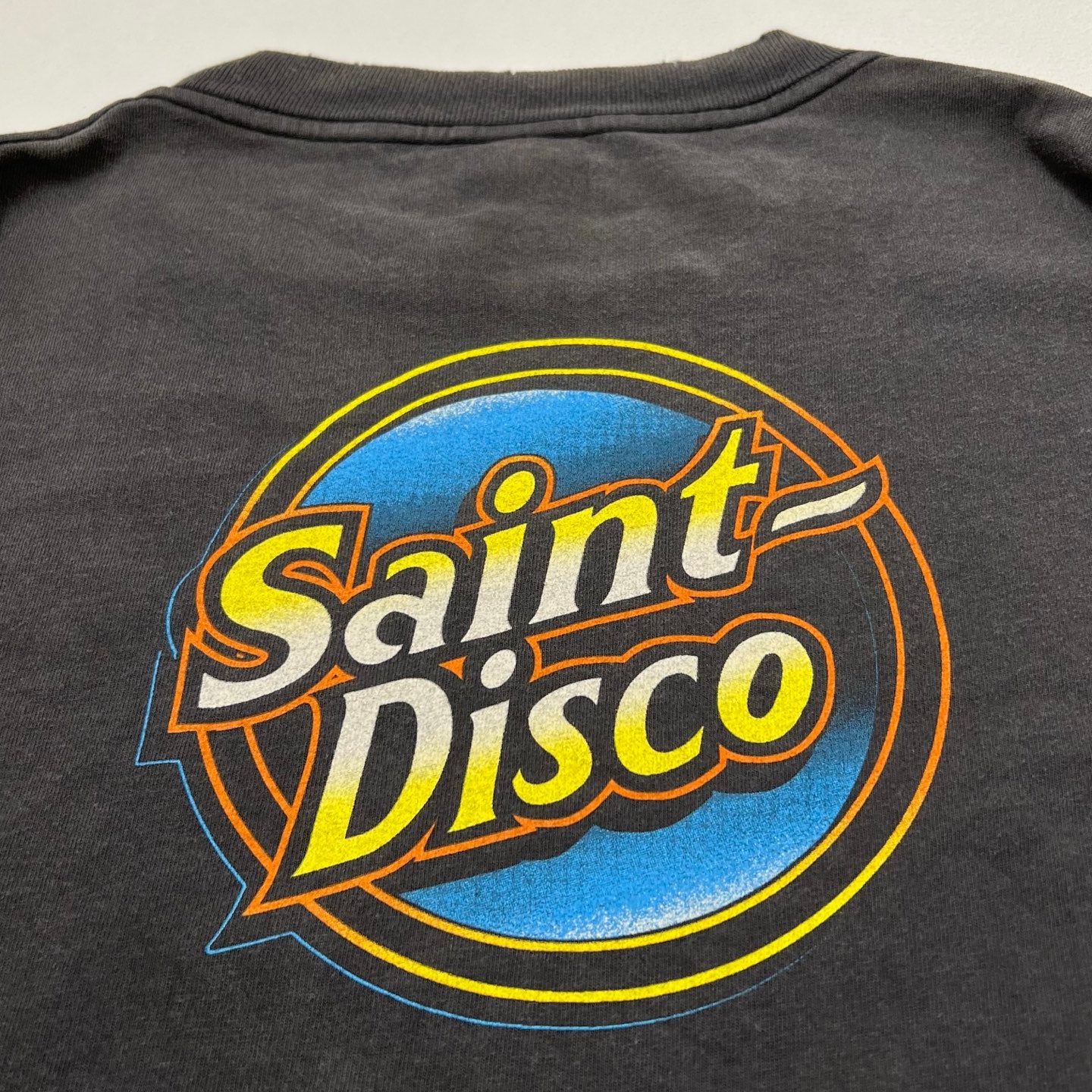 SAINT Mxxxxxx × TEFLON DISCO L/S TEE SAINT DISCO SAINT DISCO