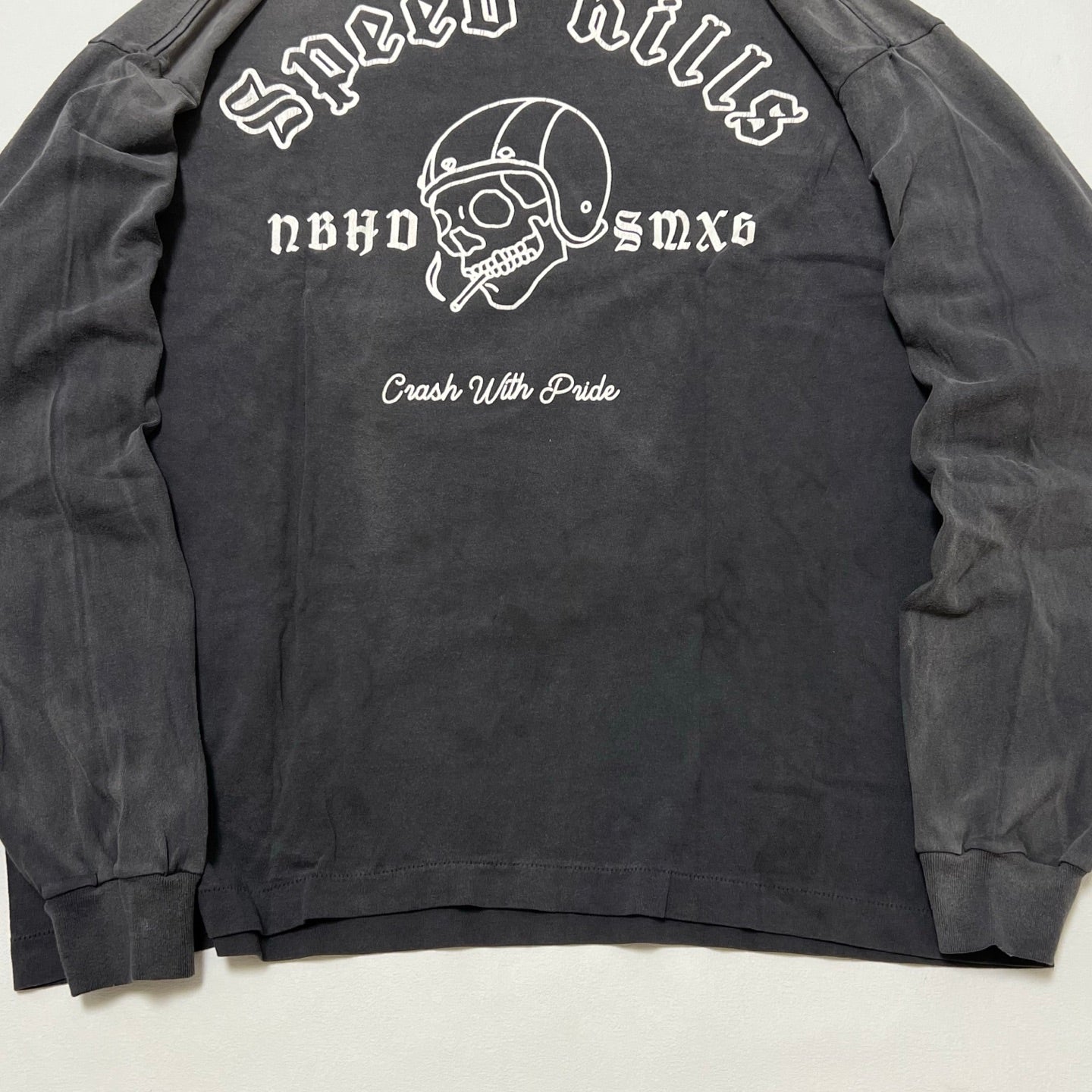 SAINT Mxxxxxx × NEIGHBORHOOD STHD . LS TEE SPEED KILLS