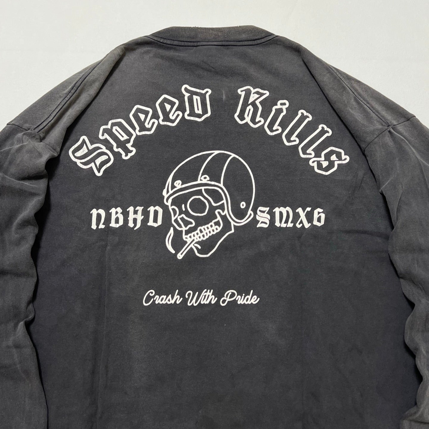 SAINT Mxxxxxx × NEIGHBORHOOD STHD . LS TEE SPEED KILLS