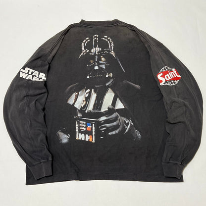SAINT Mxxxxxx × STAR WARS L/S TEE DARTH VADER