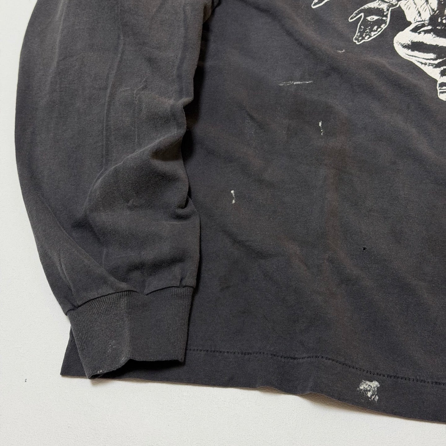SAINT Mxxxxxx LS TEE/HEAVY WEIGHT/BLACK