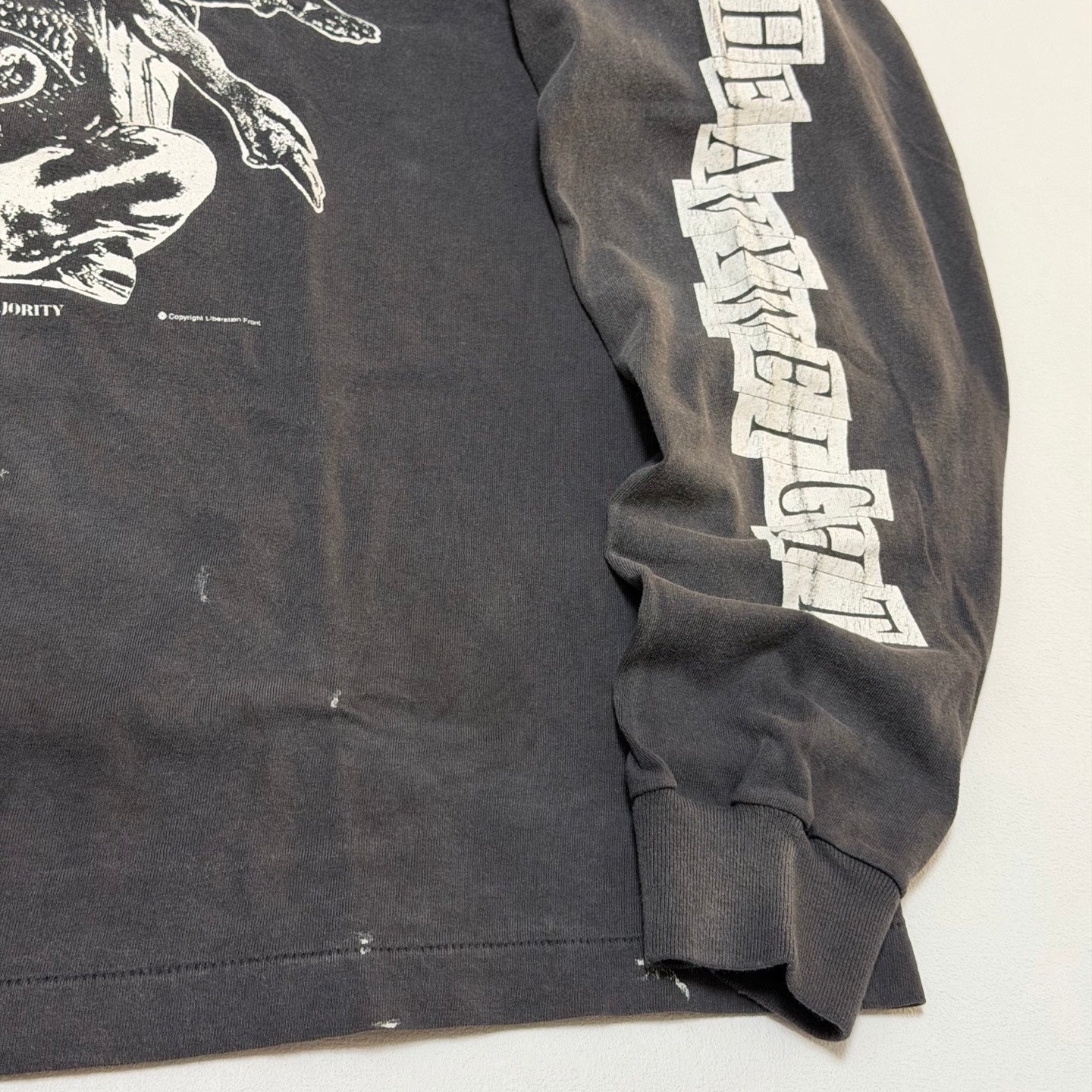 SAINT Mxxxxxx LS TEE/HEAVY WEIGHT/BLACK