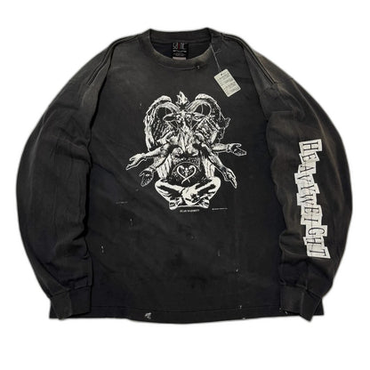 SAINT Mxxxxxx LS TEE/HEAVY WEIGHT/BLACK