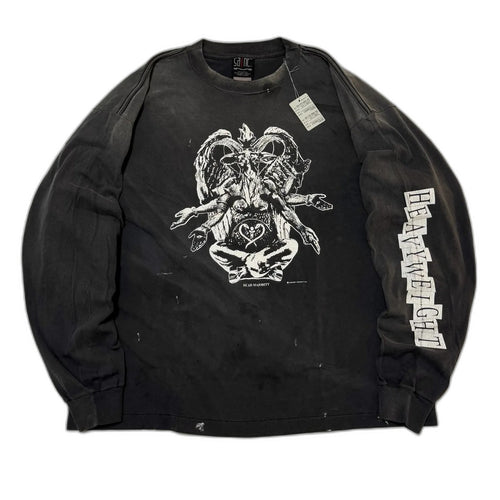 SAINT Mxxxxxx LS TEE/HEAVY WEIGHT/BLACK