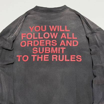 SAINT Mxxxxxx × Kosuke Kawamura L/S TEE COMPLETE CONTRL