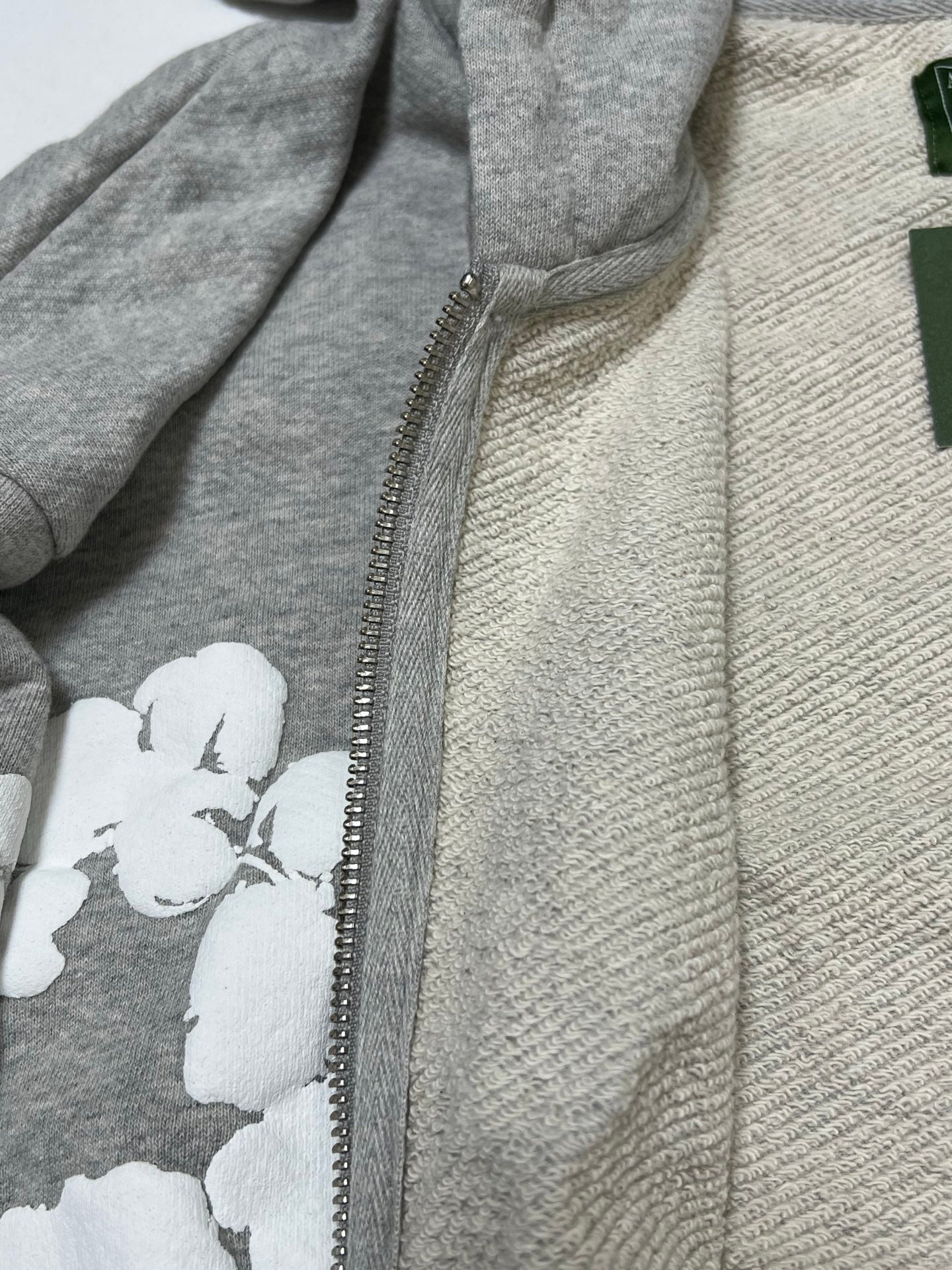 Denim Tears Cotton Wreath Zip Hoodie
