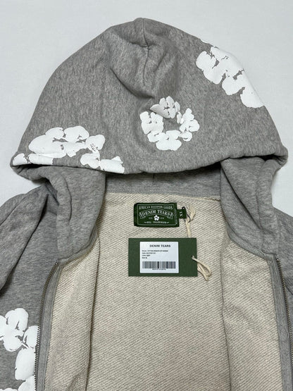 Denim Tears Cotton Wreath Zip Hoodie