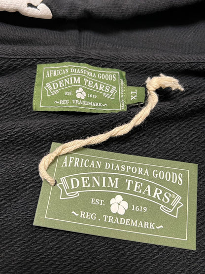 Denim Tears Cotton Wreath Zip Hoodie