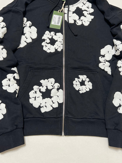 Denim Tears Cotton Wreath Zip Hoodie