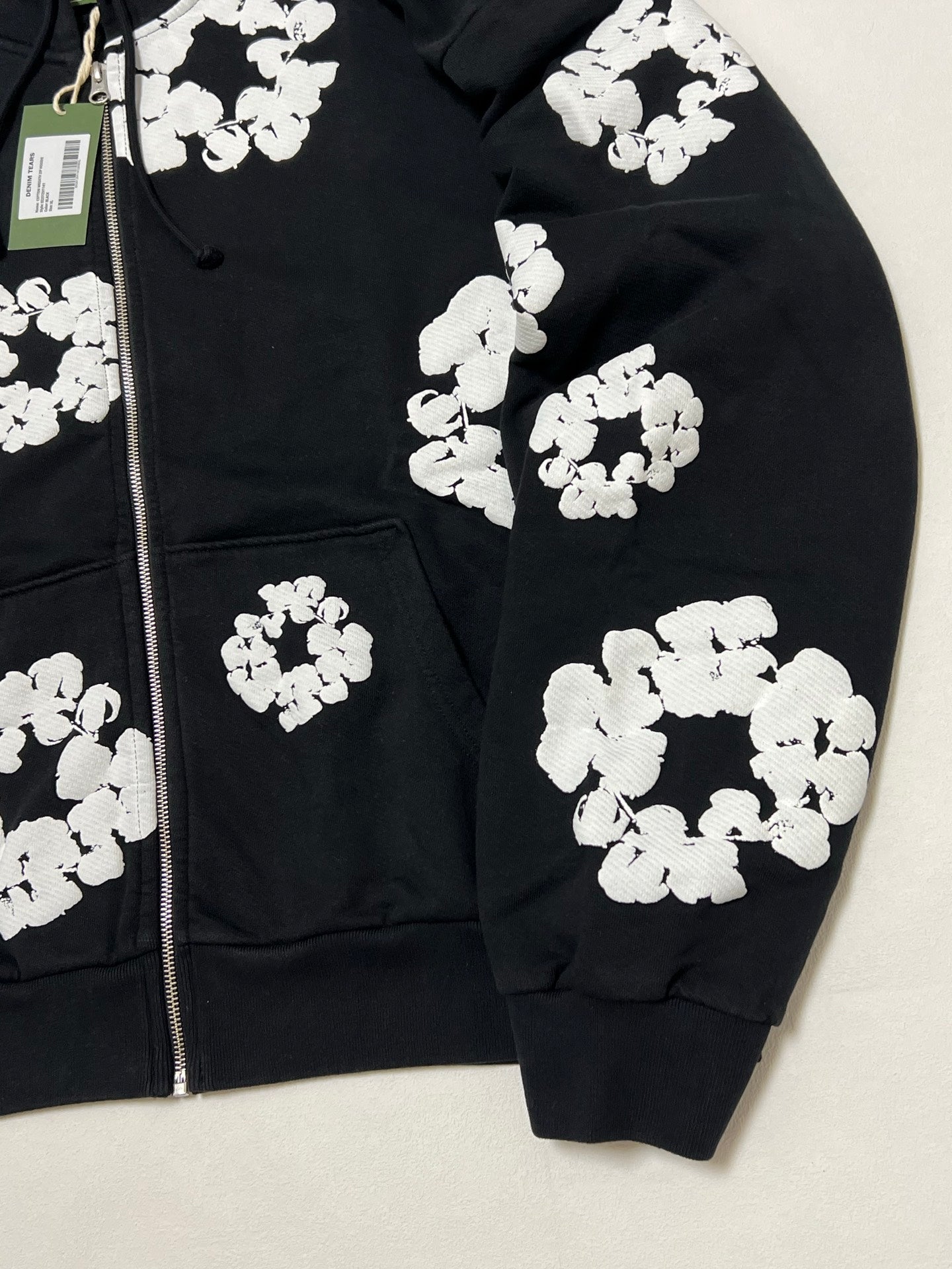 Denim Tears Cotton Wreath Zip Hoodie
