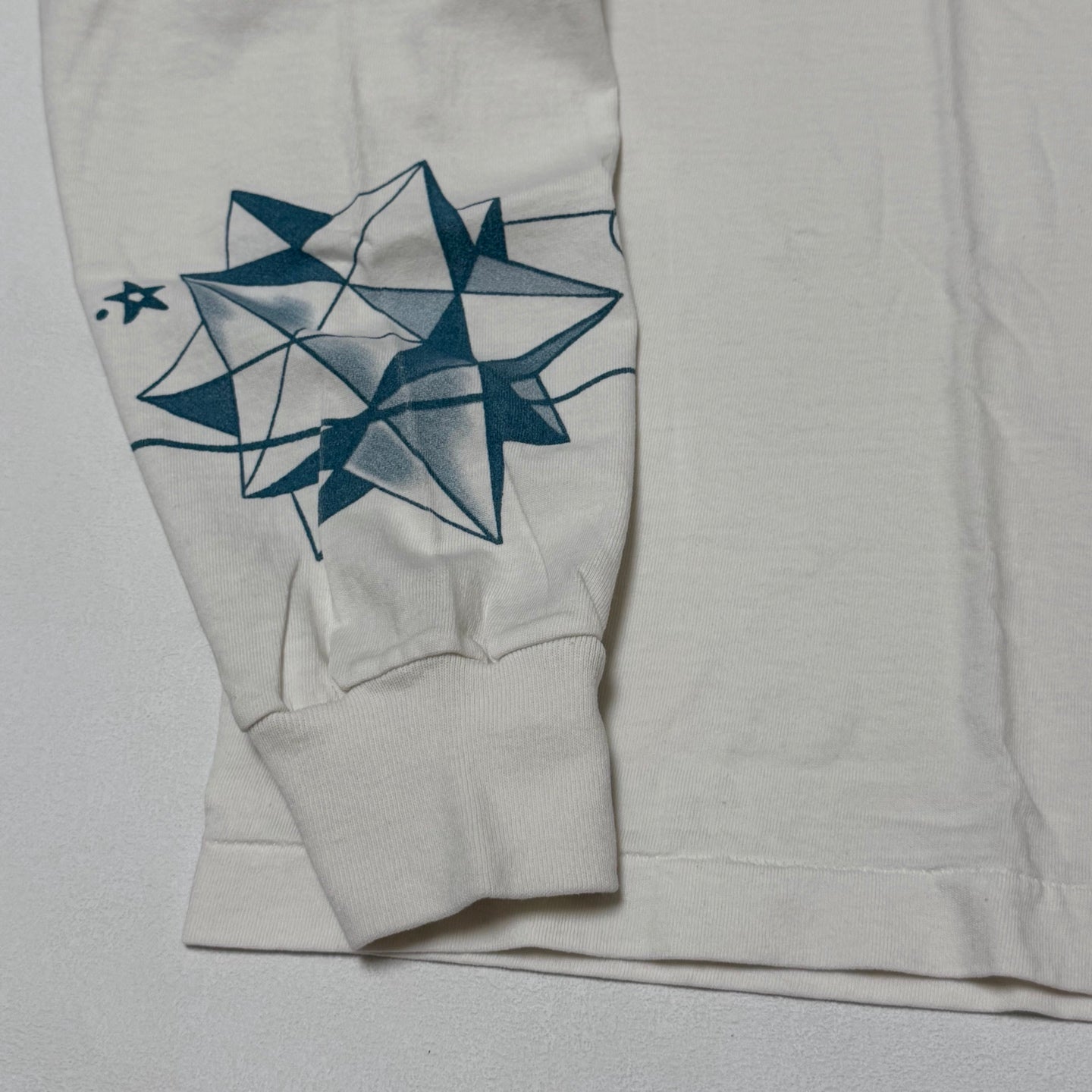 SAINT Mxxxxxx  Saint Michael/DW_LS TEE/TATTOO/WHITE
