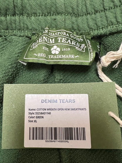 Denim Tears Cotton Wreath Baggy Sweatpants